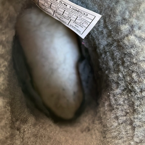 UGG Fluff Mini Quilted Grey Bootie - Picture 10 of 12